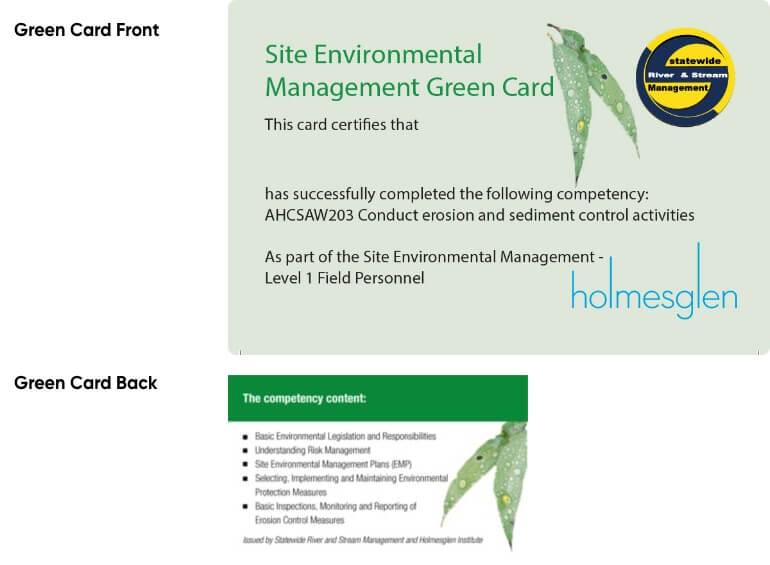 Site Environmental Management – Level 1